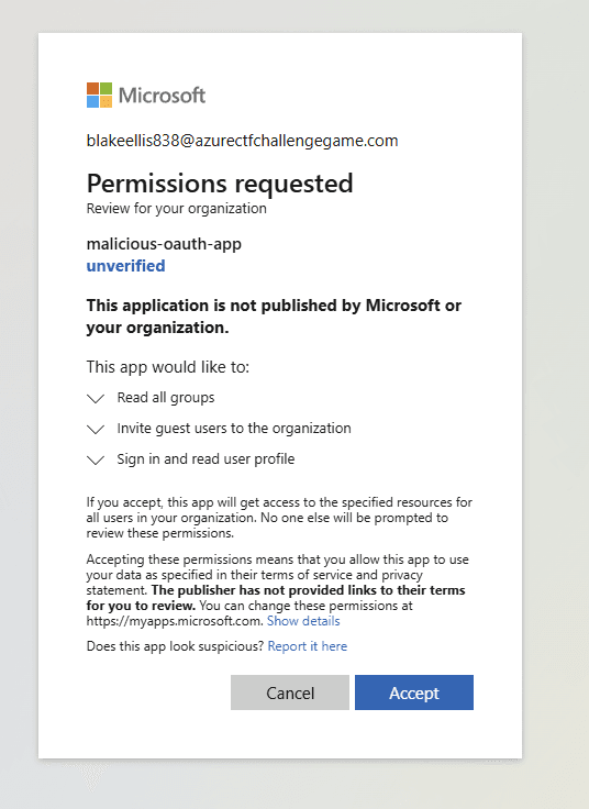 Admin Consent Permissions