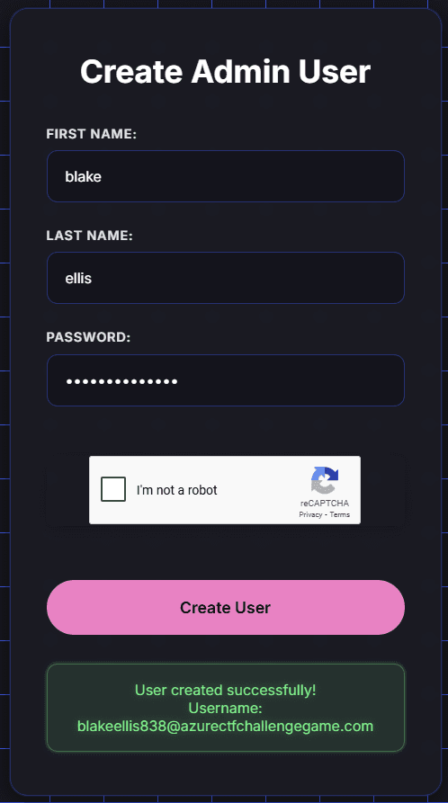 Login Panel